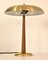 Swedish Modern Brass and Teak Model 8441 Table Lamp by Boréns, 1940s, Image 6