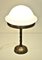 Lámpara de mesa Grace sueca de cobre y vidrio soplado, años 20, Imagen 9