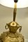 Large Brass and Gemstone Buddha Table Lamps, Set of 2 11