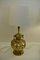 Large Brass and Gemstone Buddha Table Lamps, Set of 2, Image 2
