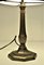 Swedish Grace Copper and Hand Blown Glass Table Lamp, 1920s, Image 2