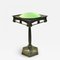 Swedish Grace Period Bronze, Patinated Metal and Glass Table Lamp, Image 1