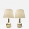 Mercury Glass Table Lamps by Luxus by Uno & Östen Kristiansson, Set of 2 1