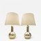 Mercury Glass Table Lamps by Luxus by Uno & Östen Kristiansson, Set of 2, Image 1