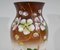 Vase Art Nouveau en Porcelaine Marron, 1900s 8