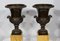 Empire Mantelpiece Set in Yellow Marble and Bronze, Early 19th Century, Set of 3 25