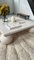 Square Stone Coffee Table with Ball Sphere Base by My Habitat Design, Image 3