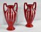 Vases Art Nouveau en Céramique, 1900s, Set de 2 2