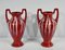 Art Nouveau Ceramic Vases, 1900s, Set of 2 1