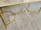 Mid-Century White Marble & Brass Coffee Table, 1960s, Image 10