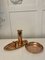 English Arts & Crafts Hand Hammered Kitchen Copper Items, 1900s, Set of 4, Image 1
