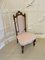 Victorian Carved Walnut Side Chair, 1860s, Image 1