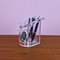 Acrylic Glass Pen Holder by Bruno Gecchelin for Guzzini, 1990s 6