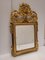 Louis XV Spiegel aus Goldenem Holz, 19. Jh., Frankreich, 1890er 2