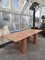 Large Rectangle Dining Table in Coral Portuguese Travertine by My Habitat Design, Image 2