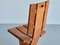 Sculptural Dining Chairs in Oak from Ebénisterie Seltz, France, 1970s, Set of 4 12