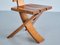 Sculptural Dining Chairs in Oak from Ebénisterie Seltz, France, 1970s, Set of 4, Image 11