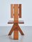 Sculptural Dining Chairs in Oak from Ebénisterie Seltz, France, 1970s, Set of 4, Image 8