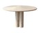Cream Travertine Round Dining Table from My Habitat Design, Image 1