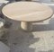 Cream Travertine Round Dining Table from My Habitat Design, Image 2