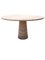 Cream Travertine Round Dining Table from My Habitat Design 1