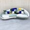 Curved 3-Seater sofa with Cushions 7