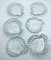 Glass Shell Shaped Dishes, Set of 6 2