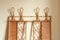 Mid-Century Entryway Wall Coat Rack from Gianni, Italy, 1960s, Image 7