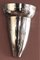 Large Art Deco French Chrome-Plated Metal Sconce, 1940s, Image 3