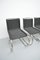 B 42 Chairs with Black Braid by Ludwig Mies Van Der Rohe for Tecta, Set of 4 15