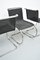 B 42 Chairs with Black Braid by Ludwig Mies Van Der Rohe for Tecta, Set of 4 5