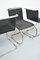 B 42 Chairs with Black Braid by Ludwig Mies Van Der Rohe for Tecta, Set of 4, Image 5