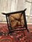 20th Century Bobbin Corner Chair with Rush Seat, 1920s 4