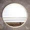 Large Cream Round Wall Mirror by Schreiber, 1970s, Image 4