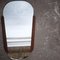 Specchio da parete vintage con cornice in teak di Clark Eaton, anni '60, Immagine 6