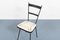 Mid-Century Modern Italian Artistic Chairs in Wrought Iron, 1950s, Set of 4 7