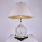 Ceramic Table Lamp with Floral Motif 1