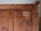 Mid-Century Formica Credenza with Crystal Cut Glass Doors, 1950s 15