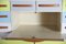 Credenza Mid-Century in formica con ante in cristallo, anni '50, Immagine 10