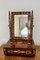 Mahogany Dutch Marquetry Inlaid Dressing Table Mirror, 1800s, Image 5