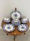 Victorian Blue and White Part Dinner Service, 1880s, Set of 21 4
