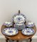 Victorian Blue and White Part Dinner Service, 1880s, Set of 21 6