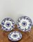 Victorian Blue and White Part Dinner Service, 1880s, Set of 21 5