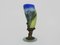 Jugendstil Vase aus bunter Glaspaste im Stil von Gallé, 1890er 4
