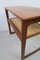 Danish Side Table with a Shelf with a Braid from the 1960s, Image 7