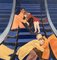 Anna Wardega, Escalator 2, 2022, Egg Tempera on Canvas 6