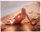 G. Barris, Marilyn en la playa de Santa Monica, años 60, Lámina fotográfica, Imagen 1