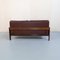 Danish Sofa in Leather and Rosewood by H. W. Klein for Bramin, 1970s 4