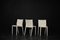 Sedie Mid-Century Slick vintage in plastica bianca di Philippe Starck per Xo Design, Francia, 1999, set di 5, Immagine 3