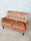 Cognac Leather Two-Seater Sofa attributed to Arne Vodder and Ivan Schlechter, Denmark, 1953 16